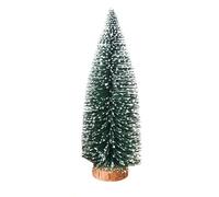 12 Pcs Mini Christmas Trees Artificial Tabletop Trees Sisal Ornament Christmas Party Holiday Decor - 5cm Christmas, New