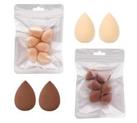 12 PCS Mini Makeup Sponge Washable Beauty Sponge Blender Set Super Soft Foundation Sponge for Foundation Powder Concealer Highlight Eye Shadow Use Dry and Wet Both
