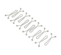 12 Pcs Modern Scarf Pin Hijab Pins Brooch Versatile Scarves Buckle Jewelry Sweater Shawl Clips Scarf Fixing Clasp Hijab Fastener