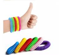 12 pcs Mosquito Repellent Bracelets Bands Long-Lasting Insect Bracelet for Kids & Adults