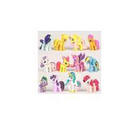 12 Pcs My Little Pony Figures Toys Cake Topper