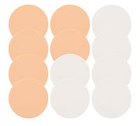 12 Pcs Nude Round Make Up Sponges for Face Cosmetic Sponge Makeup Pads Powder Sponge Beauty Makeup Foundation Powders Blender for Liquid Foundation Cream Concealer, Wet and Dry Dual Use