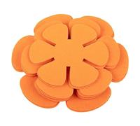 12 PCS Pan Pot Protectors - Larger & Thicker Pads in 3 Sizes (8/10/12 Inch) for Stacking and Separating Pots - Orange