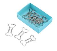 12 Pcs Paper Clips Creative Bone Shape Paper Clips for Art Crafts, Scrapbooks Office School Supplies