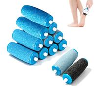 12 PCS Pedi Replacement Rollers for Scholl, Electric Foot File Refill Rollers Compatible with Scholl Velvet Smooth (Fine-Medium-Coarse/Sand) to Remove Pedicure Hard Skin, Home Foot Care (Multicolor)