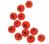 12 Pcs Pumpkin Felt Hanging Ornament for Christmas Halloween Decor