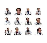 12 PCS Refrigerator sticker,Dr. Now Funny Kitchen Fridge Magnets, Kitchen Magnetic Decor, Cute and Humorous Design, Ideal Home Gift