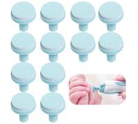 12 Pcs Replacement Pads for Baby Nail Files,Baby Nail Trimmer Replacement | Nail Trimmers for Standard Electric Nail File Clippers and Cutter Kit,Grinding Heads Polish Disc,for Newborn Kids