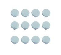 12 Pcs Replacement Pads for Baby Nail Files, Nail Trimmers, Electric Baby Nail Buffing Heads Standard for Newborn Kids (Blue)