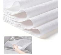 12 PCS Replacement Range Hood Filter, Oil Catching Fleece for Kitchen, Cooker Hood Grease Filter Filters, for Kitchen Extractor Fan Filter Paper