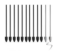 12 Pcs Replacement Stylus Nibs for Remarkable 1/2 Pen, Samsung S Pen & EMR Stylus - Included 2 Wear-Resistant Titanium Tips + Removal Tool - 4096 Pressure Sensitivity, Tilt and Precise Touch Control
