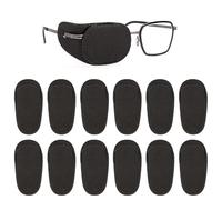 12 Pcs Reusable Eye Patches for AdultsEye Patch for Glasses