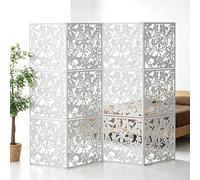 12 Pcs Room Divider Screens, Hanging Screen Panel, Hollow Carving Partition Wall Room Dividers, Dividers for Living Room Bedroom Home Decoration