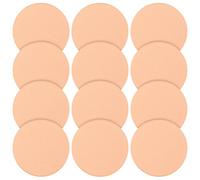 12 Pcs Round Make Up Sponges, Puffs Foam Sponges Applicator for Liquid Foundation Makeup Cosmetic, Cleanser, Wet and Dry Dual Use