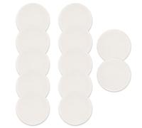 12 Pcs Round Makeup Sponges for Foundation Facial Powders Puff Powders Blender for Liquid Foundation Cream Powdes Concealer Cosmetic Sponge Round Foam Pad - Wet Dry Use
