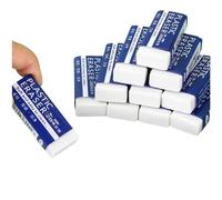 12 Pcs Rubbers Erasers, 2B White Soft Cute Eraser, Pencil Eraser Rubbers for School, Artists, Architects, Office, Drawing, Students Teachers Drawing