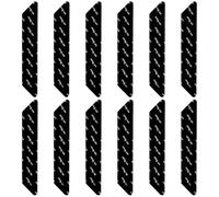 12 Pcs Rug Gripper,Stop Rugs From Sliding On Carpet,Rug Grippers For Laminate Floor,Rug Stickers For Wooden Floors,Carpet Grip,Anti Slip Rug Grips,Rug Gripper For Wooden Floors(SIZE:5.11x0.98inch)