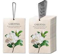 12 Pcs Scented Sachet for Drawers and Closets Wardrobe Freshener Natural Air Freshener Sachets Bags Hanging Potpourri Bags with Fragrances for House Wardrobes Cars Drawers Home Fragrance UK Gardenia