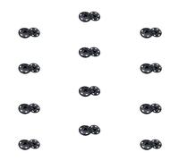 12 Pcs Sew-on Metal Snap Clasps, 8.5 mm, Sewing Snap Buttons for Clothes, DIY, Handbag