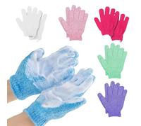 12 Pcs Shower Gloves Exfoliating, Shower Gloves for Women and Men, Double Sided Exfoliating Glove for Shower, Spa, Massage, Dead Skin Removal Shower Gloves
