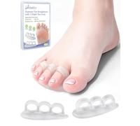12 Pcs Silicone Hammer Toe Straightener Correctors, Hammertoe Crests Pads Cushion Support