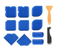 12 Pcs Silicone Sealant Finishing Tool Set, Durable and Reusable Smoothing Kit for Caulking and Sealing Projects
