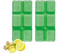 12 pcs Square Wax Melts Lime & Ginger Scented Wax Melt Wax Cubes Soy Wax, Pure Fragranced, Wax Tarts, Wax Melts Set