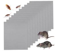 12 Pcs Stainless Steel Wire Mesh Sheets, 1mm Aperture 0.4mm Wire Rodent Mesh - Metal Mesh Sheet for Vent Covers, Air Bricks and Pest Exclusion