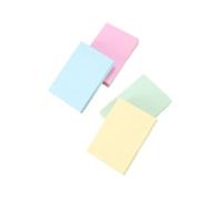 12 Pcs Sticky Notes Portable Colorful 1200 Sheets 4-Color Note N-Times Memo Pads(76 x 51mm)