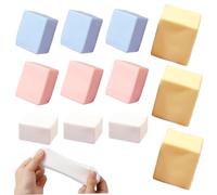12 Pcs Stress Balls Tofu Stress Balls for Adults TPR-Made Soft Toys Anxiety Relief for Kids & Adults 3 Colors Tofu Slow Rise Ball Kids Adult Gift sensory toys