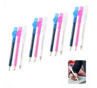 12 PCS Tailors Chalk With Brush - Versatile Sewing Fabric Pencil for Dressmakers, Crafting, Tracing & Home Tailoring Projects (Blue Red White)