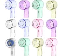 12 Pcs Toothbrush Covers, Travel Toothbrush Cover Compatible with Oral B iO Brush Heads, Fits for Oral B iO Series iO4 iO5 iO6 iO7 iO8 iO9 Pro 3 Smart 6, Toothbrush Dustproof Cover for Travel and Home