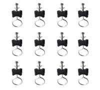 12 Pcs Trampoline Screws Set, 3.74in Anti-Loose Trampoline Bolts and Nuts Replacement Fixing Accessories for Home Park Gym