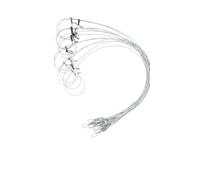 12 Pcs Trap Wire 36“ 1/16” 7x7 for Setting Traps for Squirrels,Mice,Rabbits and Coyote Trapping Kit Supplies Trap Wire