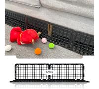 12 PCS Under Couch Blockers for Bed Couch Furniture Underneath Stop from Getting Under The Sofa (Black Plastic)
