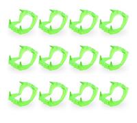 12 Pcs Vampire Teeth, Halloween Glowing Vampire Teeth, Costume Parties, Cosplay Props, Plastic Dentures for Kids Adult Party Decorations, Halloween Party Props Cosplay Costume Decorations