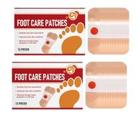 12 pcs Wart Removal Pads, Foot Corn Remover Patch, Effective Foot Care for Hands & Toes, Helps Remove Foot Calluses & Warts, Gentle Yet Effective (2)