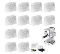 12 PCS Water Filter Inserts for Ninja Luxe Cafe Accessories, Activated Charcoal Water Filter for Ninja Cafe Luxe, Carbon Coffee Filters for Espresso Machines and Coffee Makers
