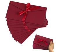 12 PCS Wedding Envelopes, Red Envelopes, Money Envelopes, Gift Envelopes, Christmas Envelopes, Gift Card Envelopes for Easter,Thanksgiving Day, Valentine’s Day, Birthday