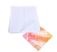 12 pcs White Bandanas,Handkerchief Plain Bandana for Tie Dye DIY,Bulk Blank Solid Handkerchiefs,Unisex Cotton Bandanas Head Wrap for Artists and Craft Enthusiasts- 50x50CM