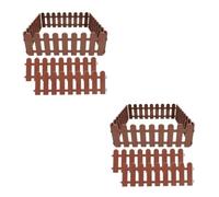 12 Pcs White Plastic Garden Fence Border Ornament | Easy Setup, Smooth Surface, Simple Elegant Styling, Helps Contain Soil, Suitable for Home Landscapers and Gardeners