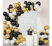 12 Pcs White Shimmer Wall Backdrop Panels for Party, MSDADA 3 FT x 4 FT White Sequin Backdrop for Birthday Graduation Home Party Decorations Anniversary Decor