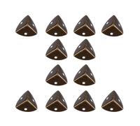 12 Pcs Wooden Box Corner Guard Antique Iron Protector for Chest