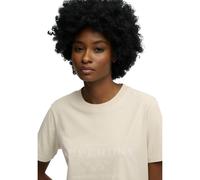 Superdry Luxe Casual Relaxed Fit Short Sleeve T-shirt White M Woman