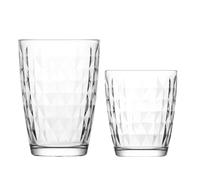 12 Piece Artemis Glassware Set - Clear