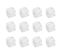 12-Piece Cable Organizer, Magnetic Cable Holder, Desktop Wire Holder, Self-Adhesive Cable Clip for Home, Car and Office (Clear)