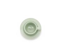 12 Piece Classic Mint Cappuccino Cup & Saucer Set Tea Coffee Mugs 220cc