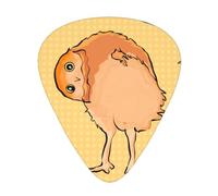 12-Piece Crooked Owl print Guitar Pick Set - Available in 3 Thicknesses, Suitable for Acoustic and Electric Guitars