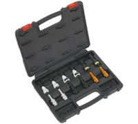 12 Piece Diesel Fuel Line Blanks Set - Male & Female Connectors - Line Stoppers