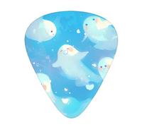 12-Piece Ghost Dance Patterned Guitar Pick Set - Available in 3 Thicknesses, Suitable for Acoustic and Electric Guitars
